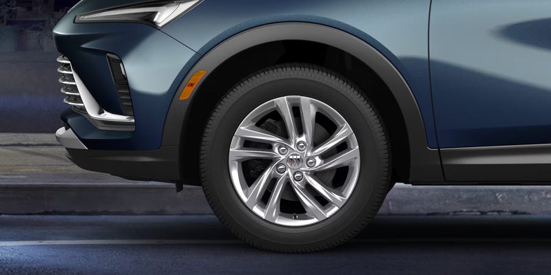 2026 Buick Envista front wheel and tire close-up